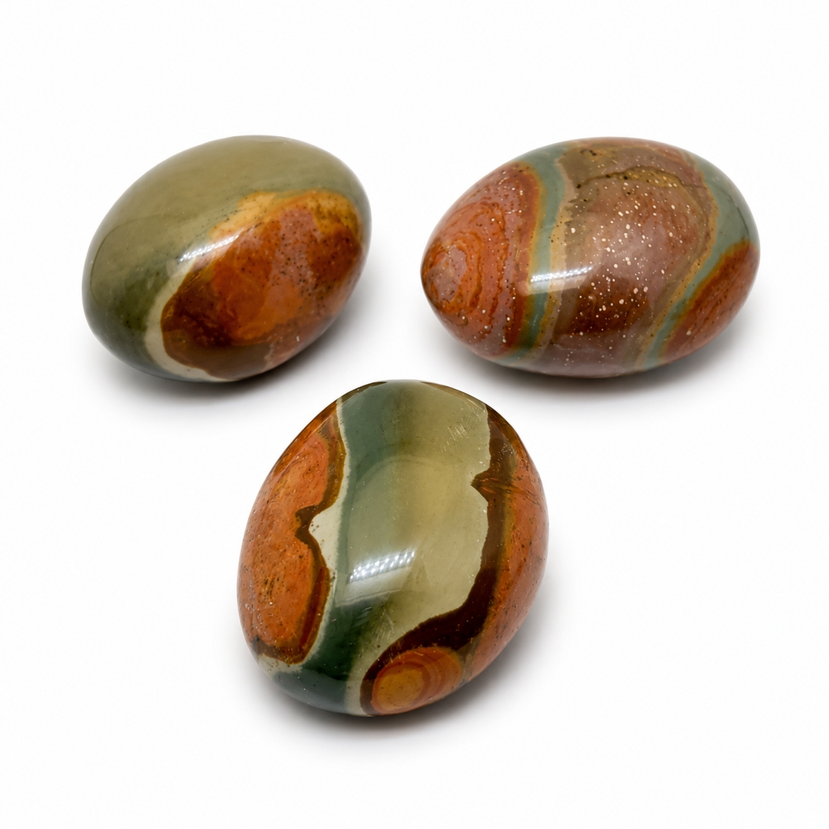 Talking stone - polychrome jaspis | 6 cm